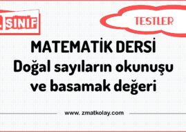 Doğal Sayıların Okunuşu ve Basamak Değerleri